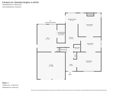 8 Auburn Drive Glendale Heights IL 60139