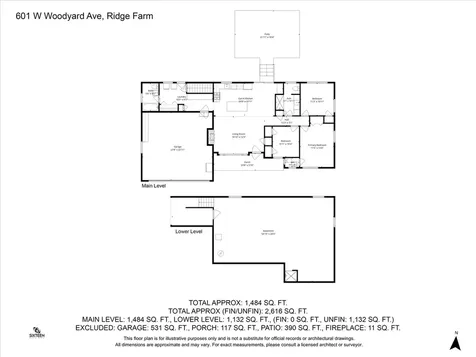 601 West Woodyard Avenue Ridge Farm IL 61870