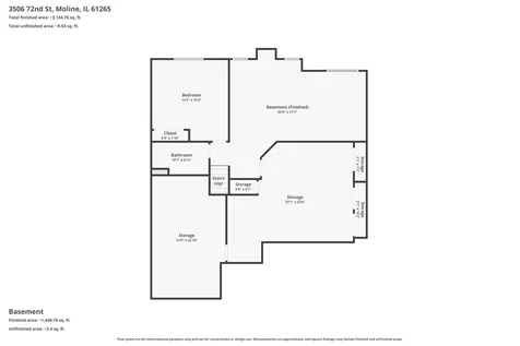 3506 72ND Street Moline IL 51265