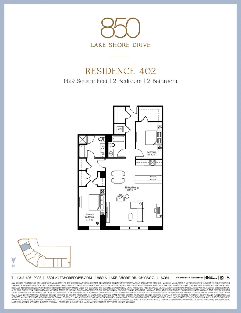 850 North Lake Shore Drive Chicago IL 60611
