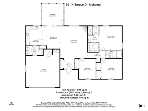 301 North Spruce Drive Mahomet IL 61853
