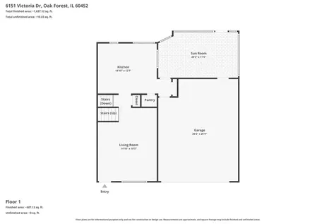 6151 Victoria Drive Oak Forest IL 60452