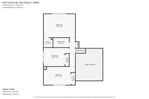 6151 Victoria Drive Oak Forest IL 60452