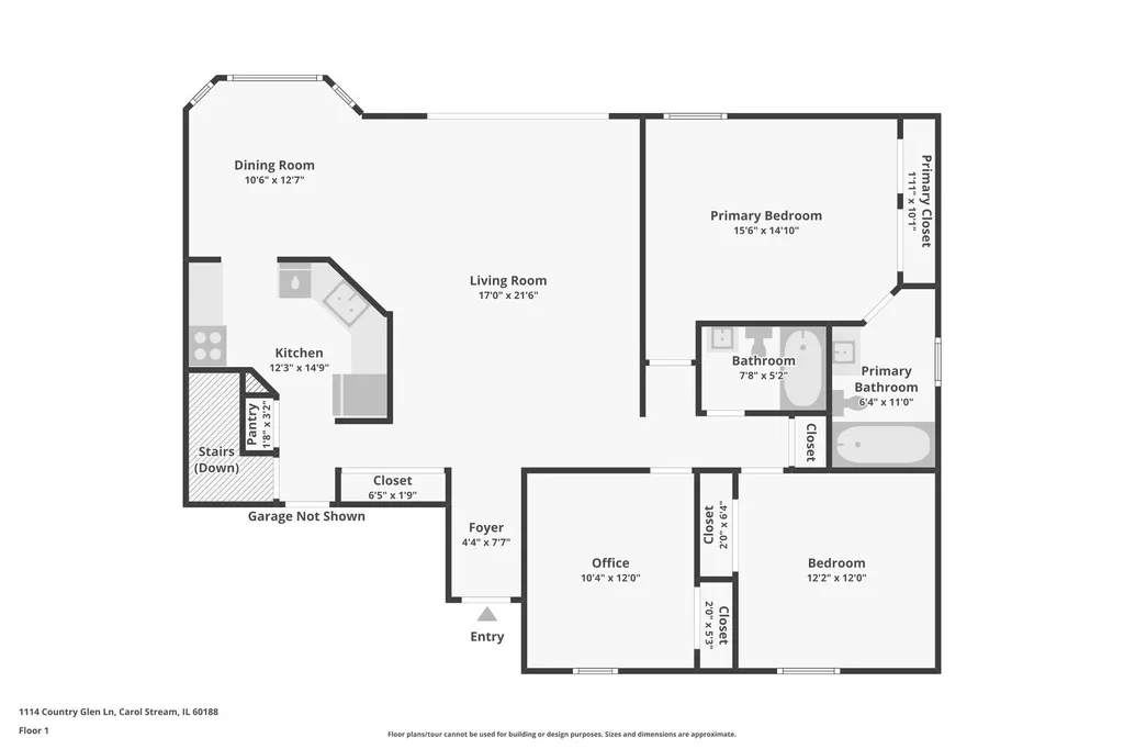 1114 Country Glen Lane Carol Stream IL 60188