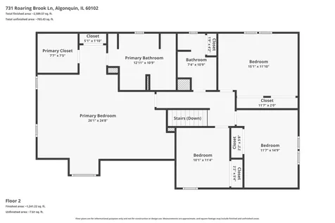 731 Roaring Brook Lane Algonquin IL 60102