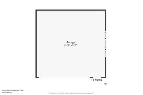 21704 Clyde Avenue Sauk Village IL 60411
