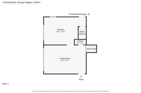 172 Strieff Avenue Chicago Heights IL 60411