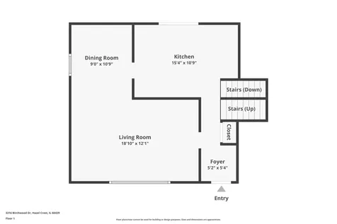 3316 Birchwood Drive Hazel Crest IL 60429
