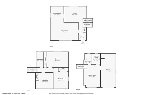 3316 Birchwood Drive Hazel Crest IL 60429