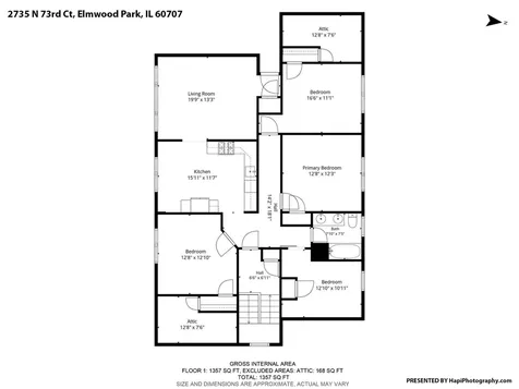 2735 North 73rd Court Elmwood Park IL 60707