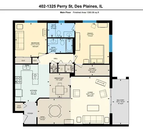 1325 Perry Street Des Plaines IL 60016