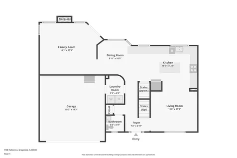 1108 Talbot Lane Grayslake IL 60030