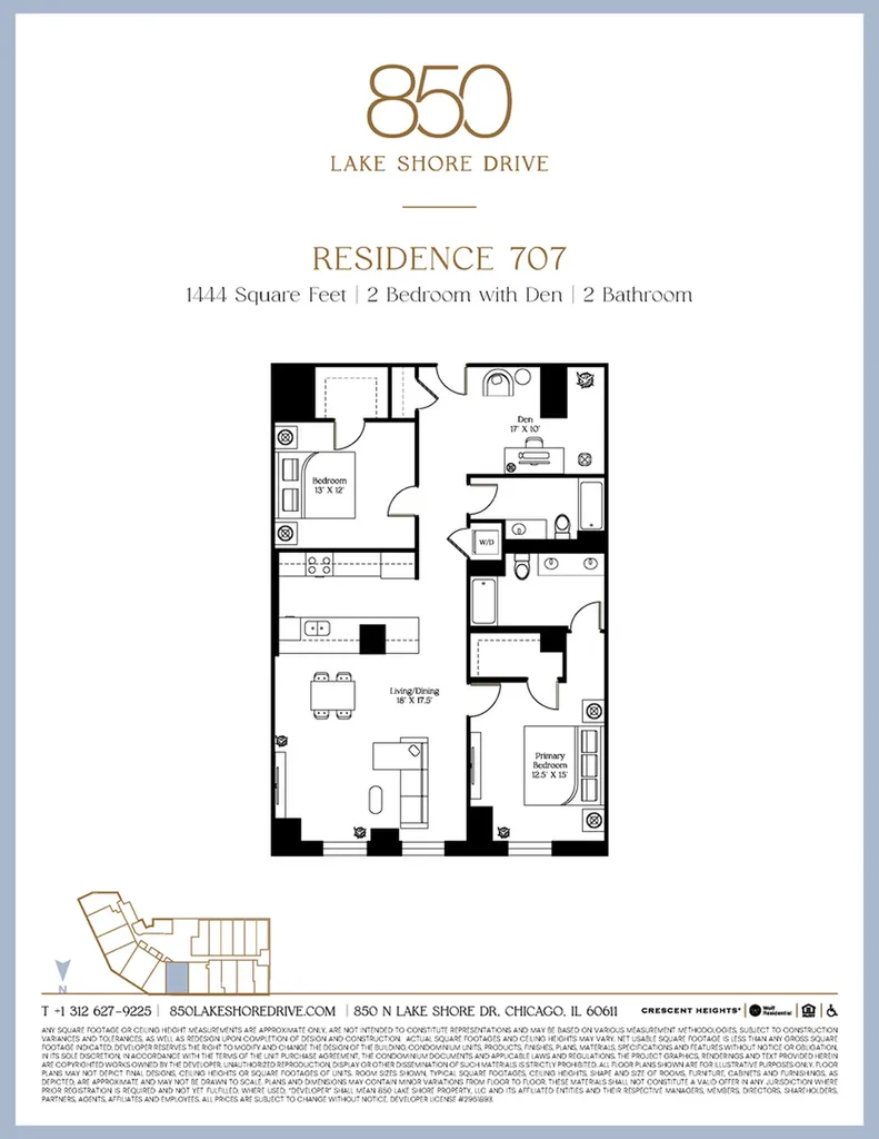 850 North Lake Shore Drive Chicago IL 60611