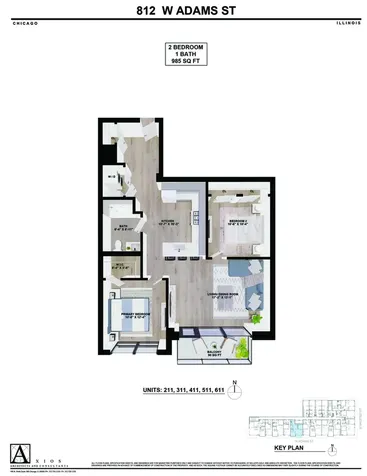 812 West Adams Street Chicago IL 60607