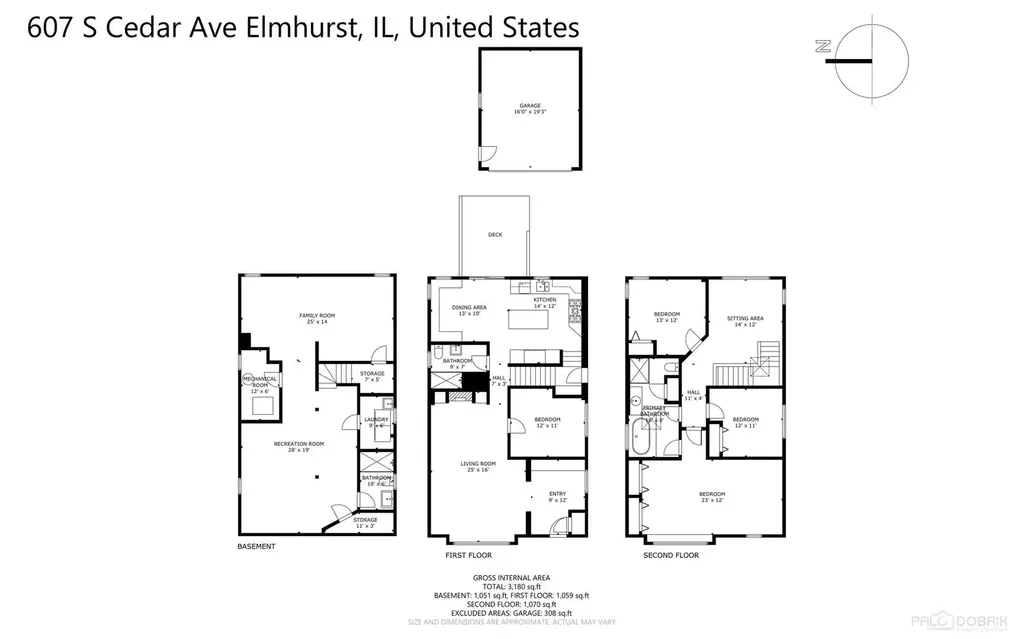 607 South Cedar Avenue Elmhurst IL 60126