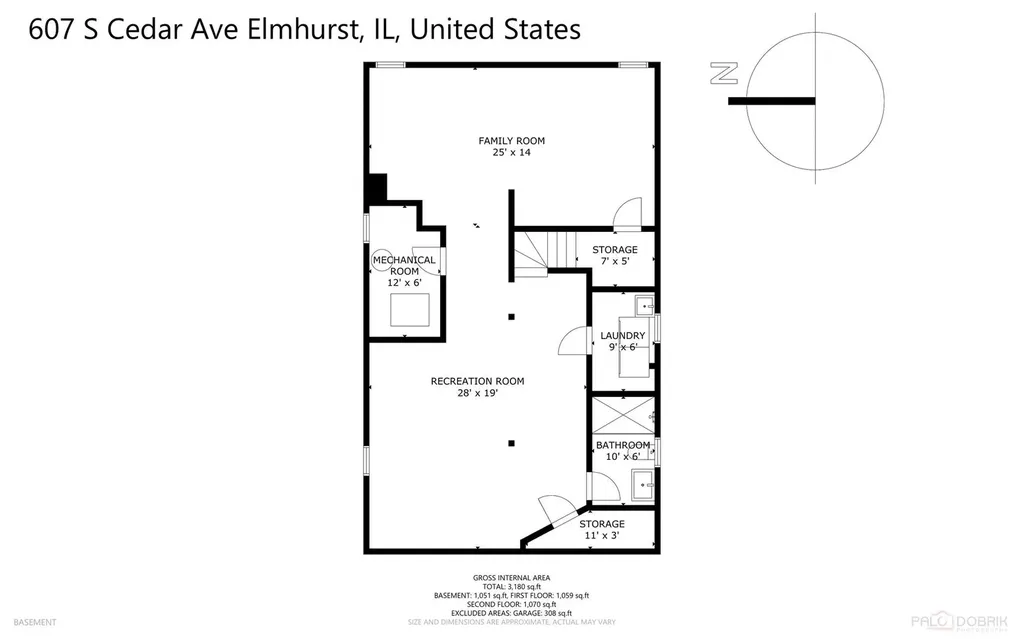 607 South Cedar Avenue Elmhurst IL 60126