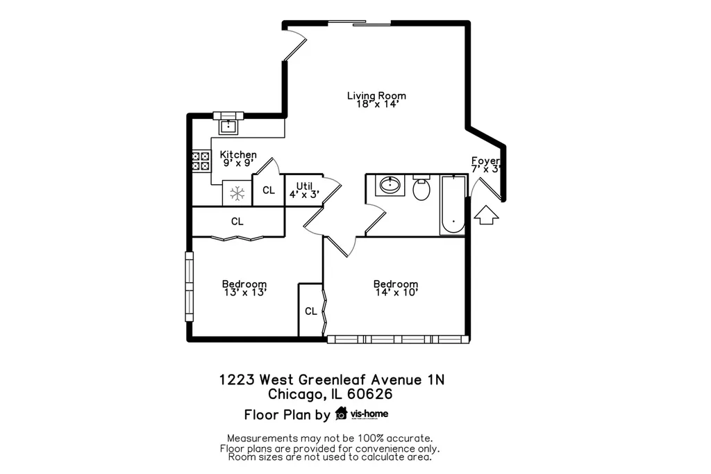 1223 West Greenleaf Avenue Chicago IL 60626