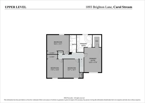 1093 Brighton Drive Carol Stream IL 60188