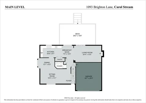 1093 Brighton Drive Carol Stream IL 60188