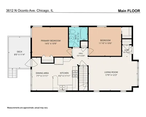 3612 North Oconto Avenue Chicago IL 60634
