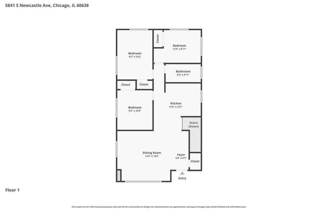 5841 South Newcastle Avenue Chicago IL 60638
