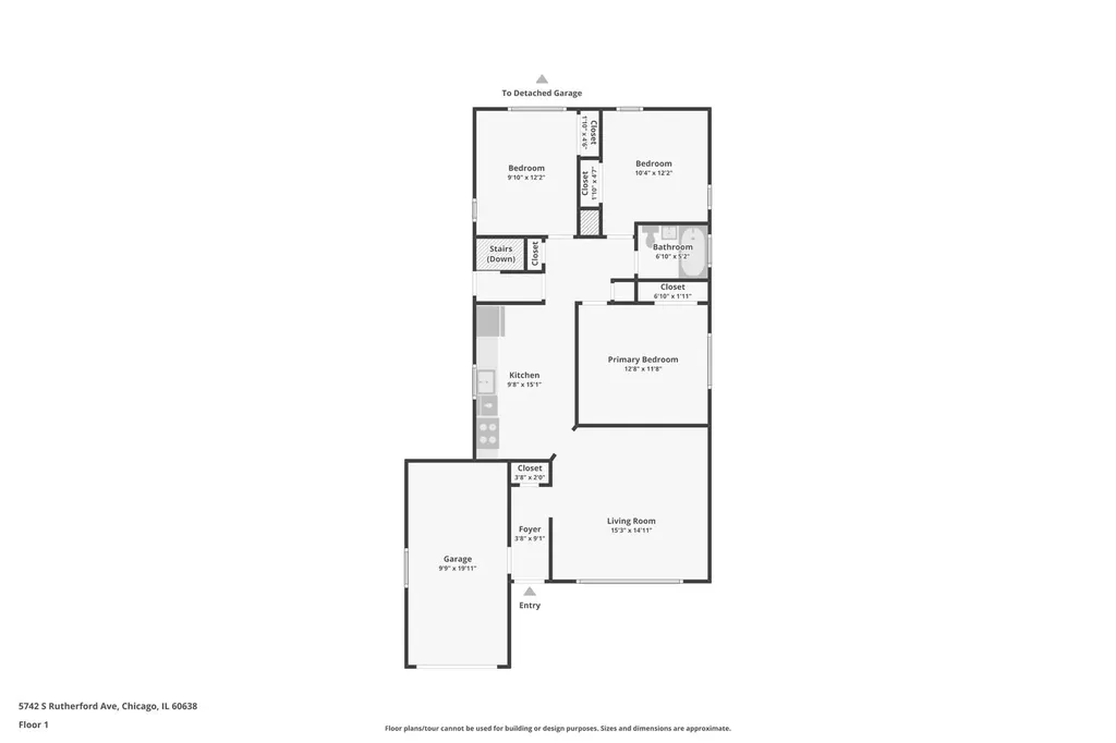 5742 South Rutherford Avenue Chicago IL 60638
