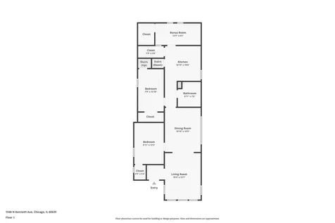 1940 North Kenneth Avenue Chicago IL 60639