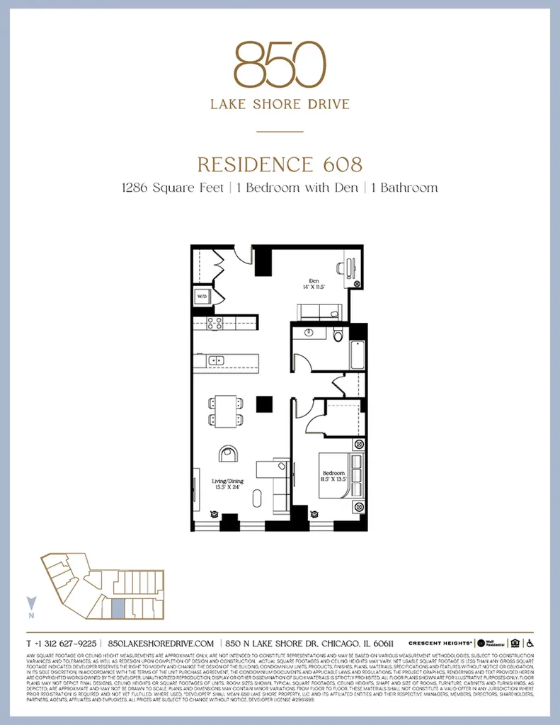850 North Lake Shore Drive Chicago IL 60611