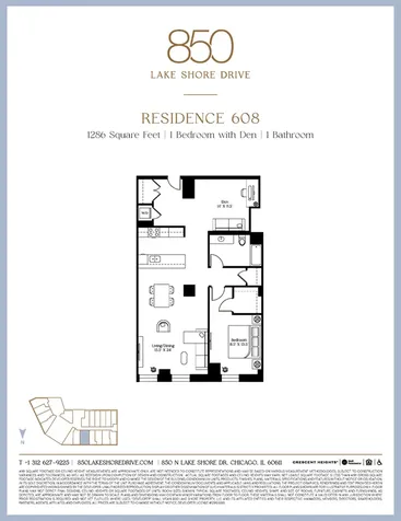 850 North Lake Shore Drive Chicago IL 60611