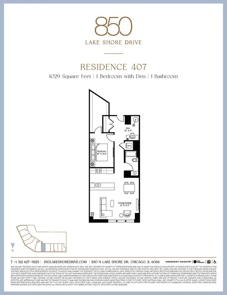 850 North Lake Shore Drive Chicago IL 60611