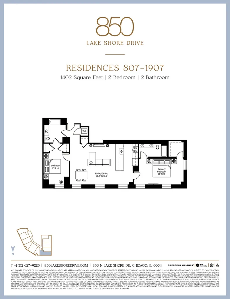 850 North Lake Shore Drive Chicago IL 60611