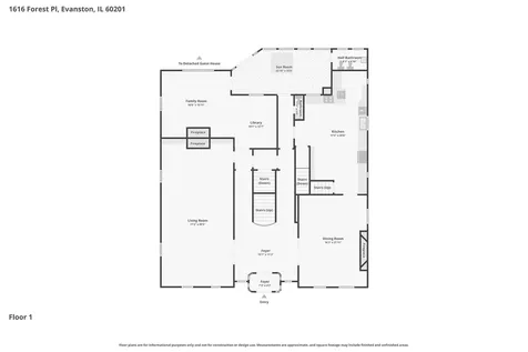 1616 Forest Place Evanston IL 60201