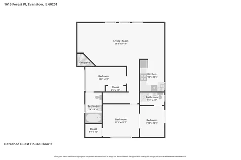1616 Forest Place Evanston IL 60201