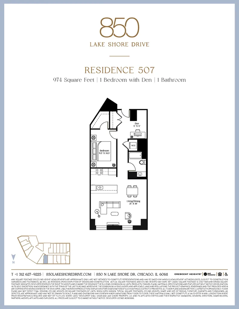 850 North Lake Shore Drive Chicago IL 60611