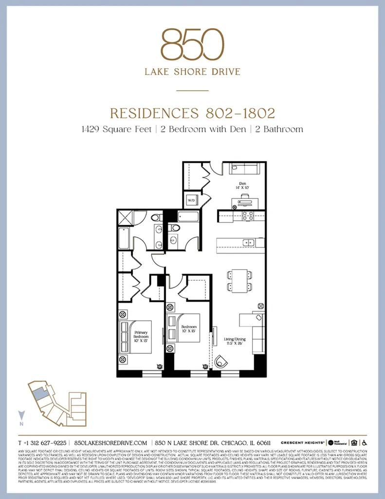 850 North Lake Shore Drive Chicago IL 60611