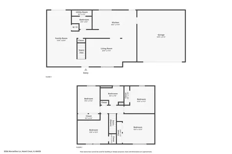 3536 Marseilles Lane Hazel Crest IL 60429
