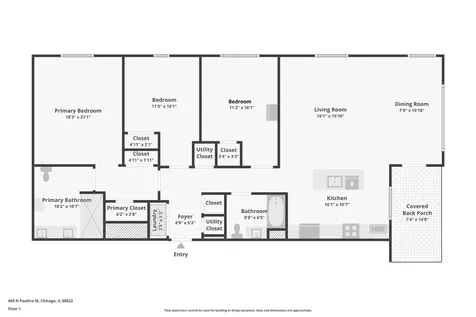 469 North Paulina Street Chicago IL 60622