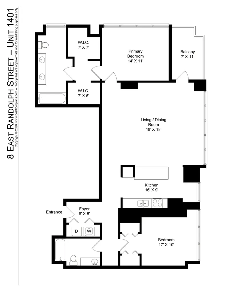 8 East Randolph Street Chicago IL 60601