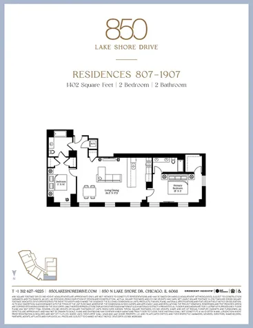850 North Lake Shore Drive Chicago IL 60611
