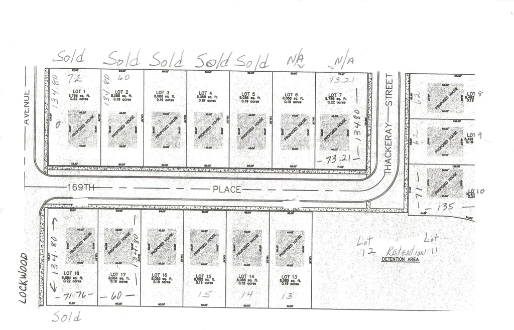 16352 169 Lot #7 Place Oak Forest IL 60452