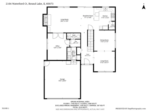 2164 West Waterford Court Round Lake IL 60073