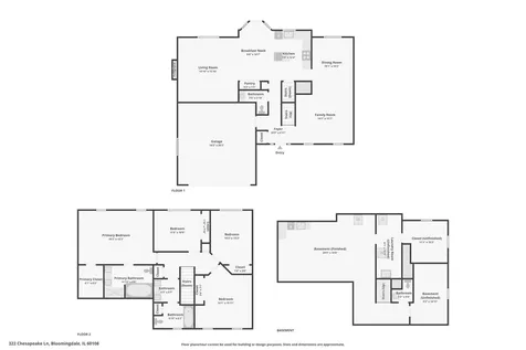 322 Chesapeake Lane Bloomingdale IL 60108