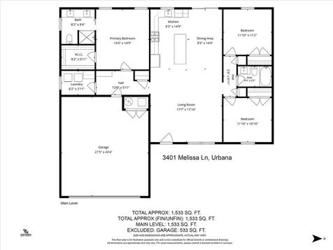 3401 Melissa Lane Urbana IL 61802