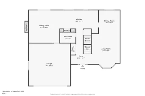 1608 Lois Ann Lane Naperville IL 60563
