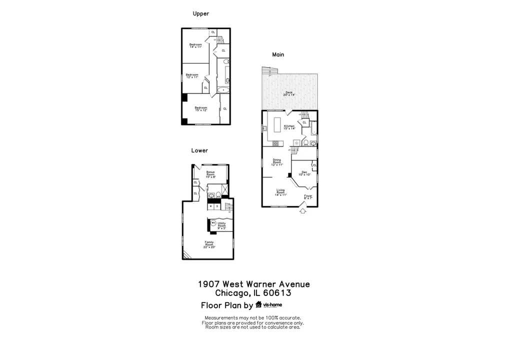 1907 West Warner Avenue Chicago IL 60613