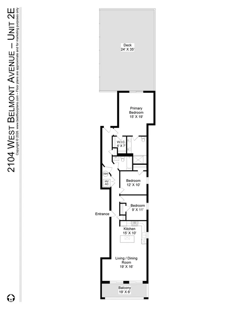 2104 West Belmont Avenue Chicago IL 60618