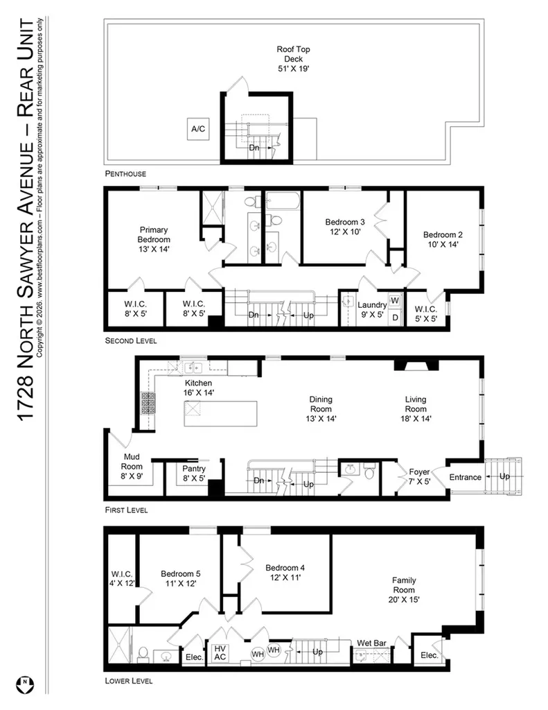1728 North Sawyer Avenue Chicago IL 60647