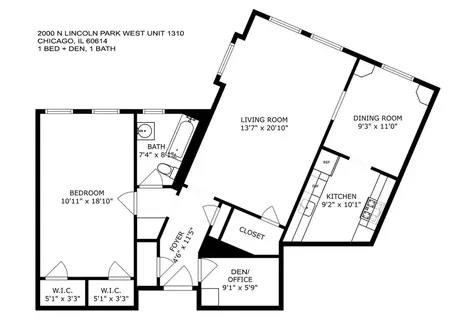2000 North Lincoln Park West Avenue Chicago IL 60614