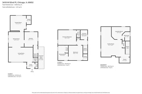 3418 West 82nd Place Chicago IL 60652