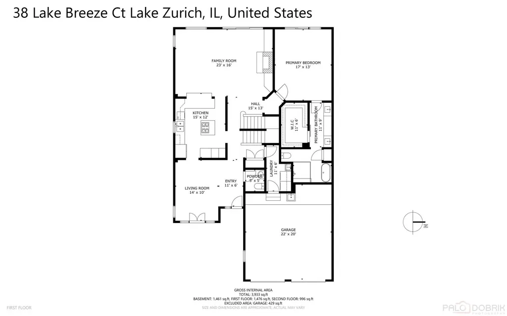 38 Lakebreeze Court Lake Zurich IL 60047